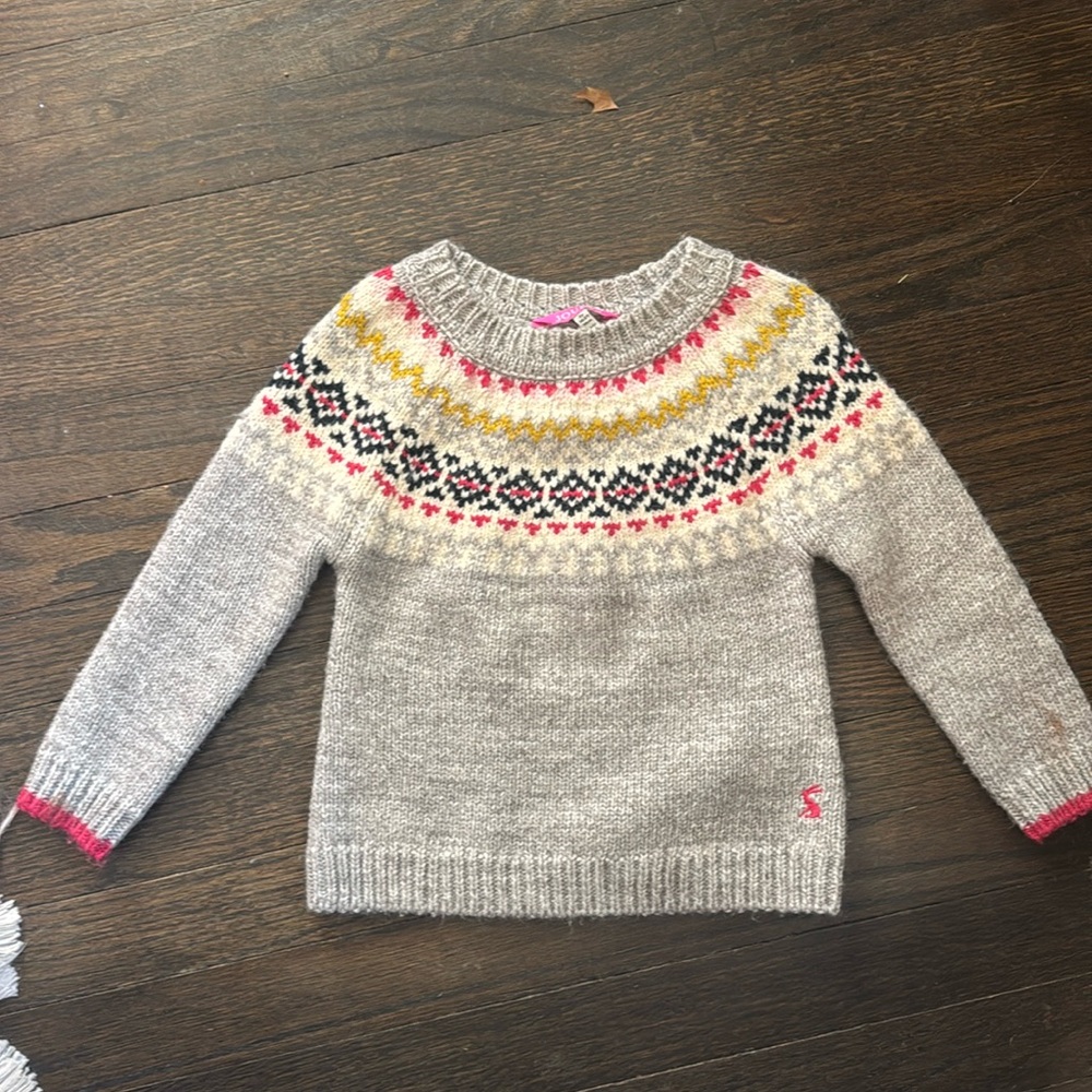 Joules sweater.  Never worn.